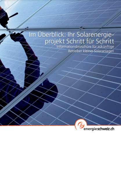 Solarenergieprojekte – Energie Schweiz